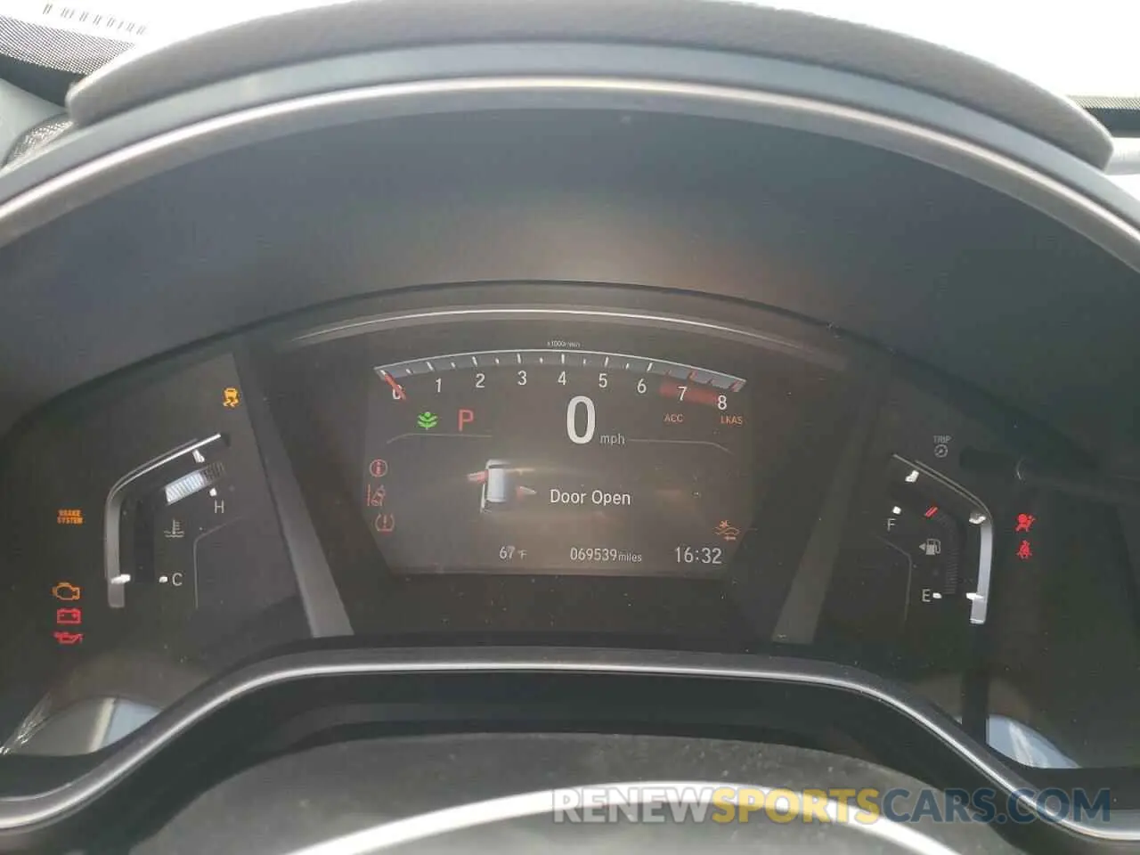 9 Photograph of a damaged car 2HKRW2H85KH653067 HONDA CRV 2019