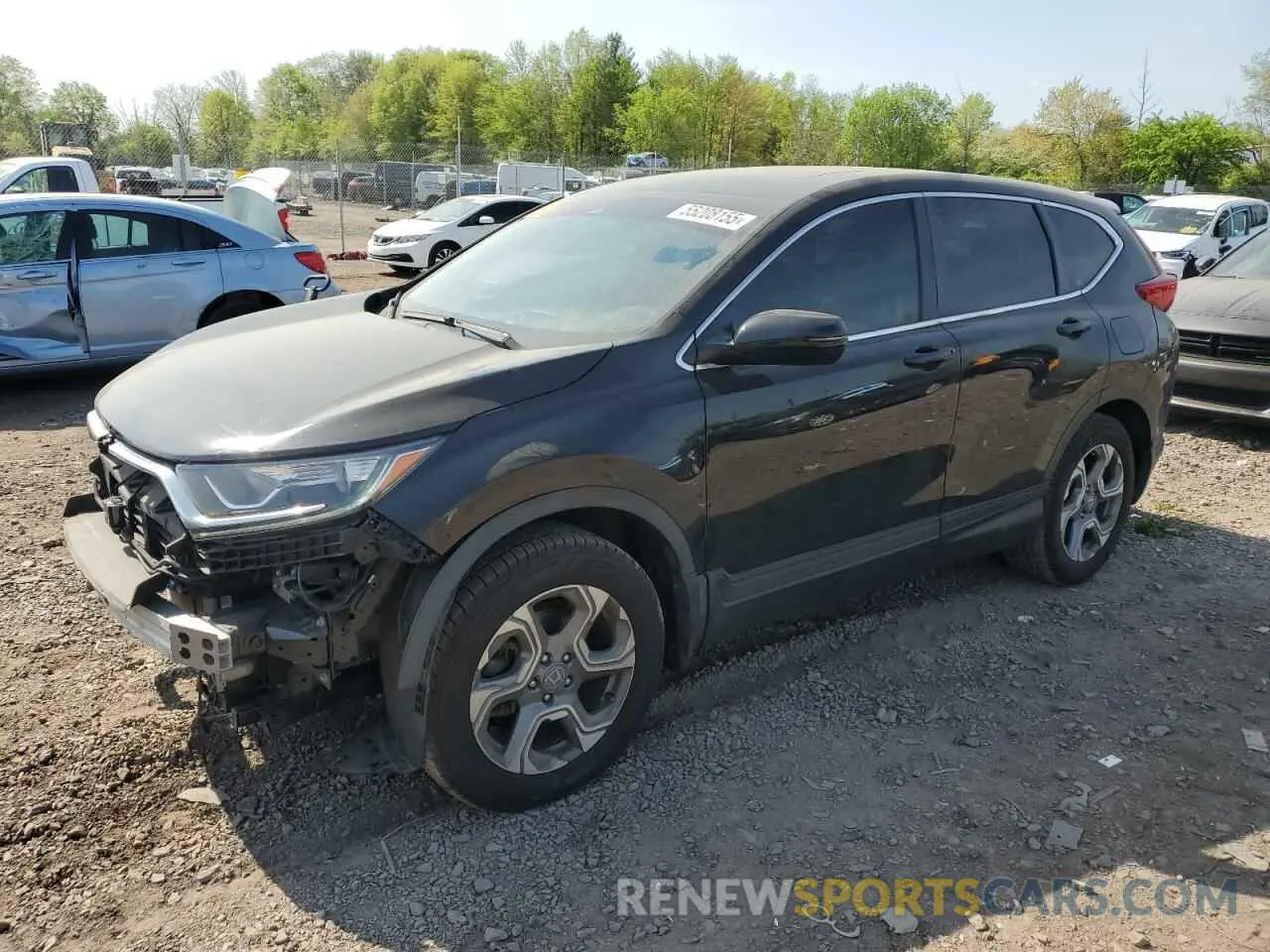 1 Фотография поврежденного автомобиля 2HKRW2H85KH658494 HONDA CRV 2019