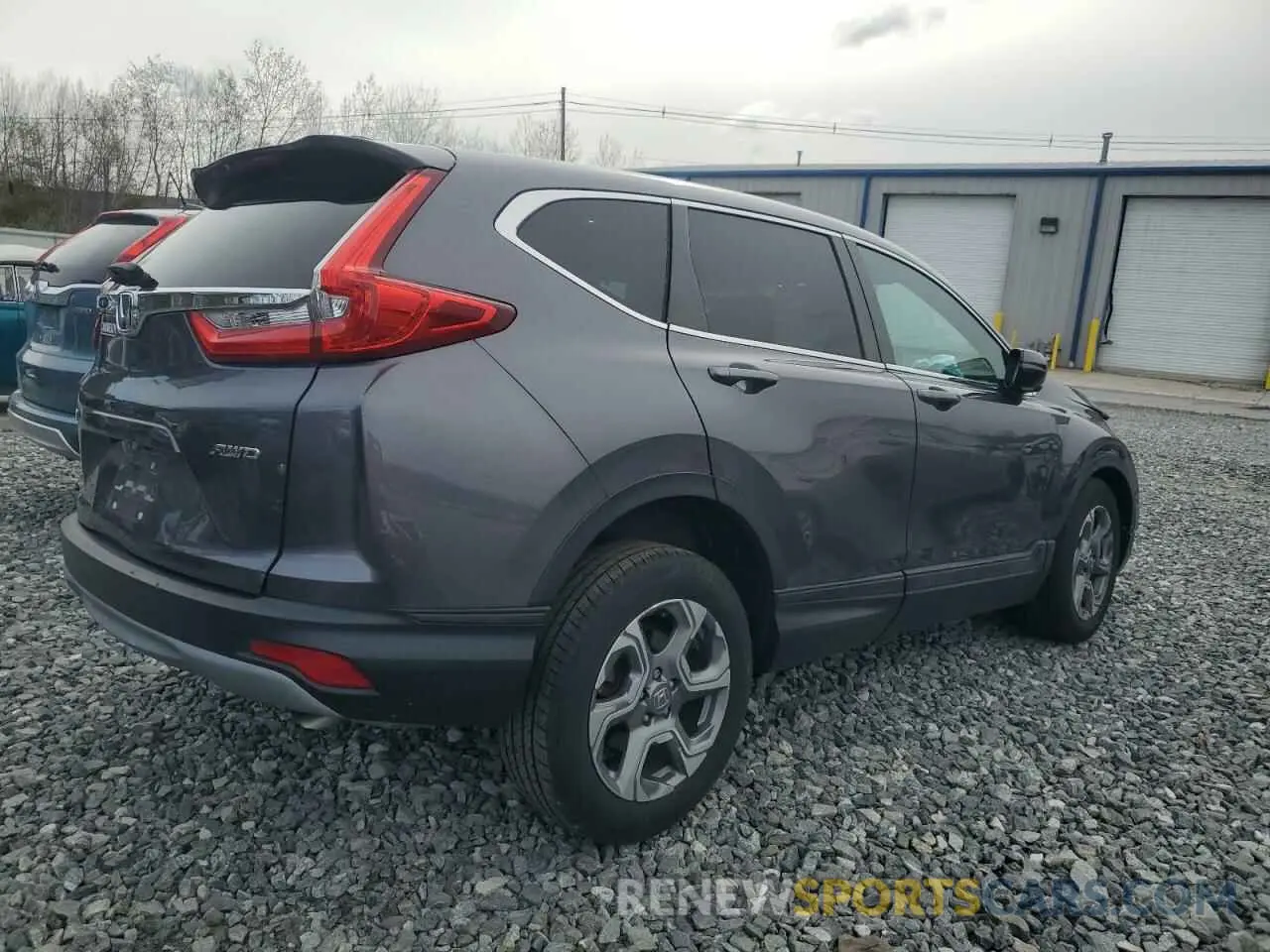 3 Photograph of a damaged car 2HKRW2H85KH665641 HONDA CRV 2019