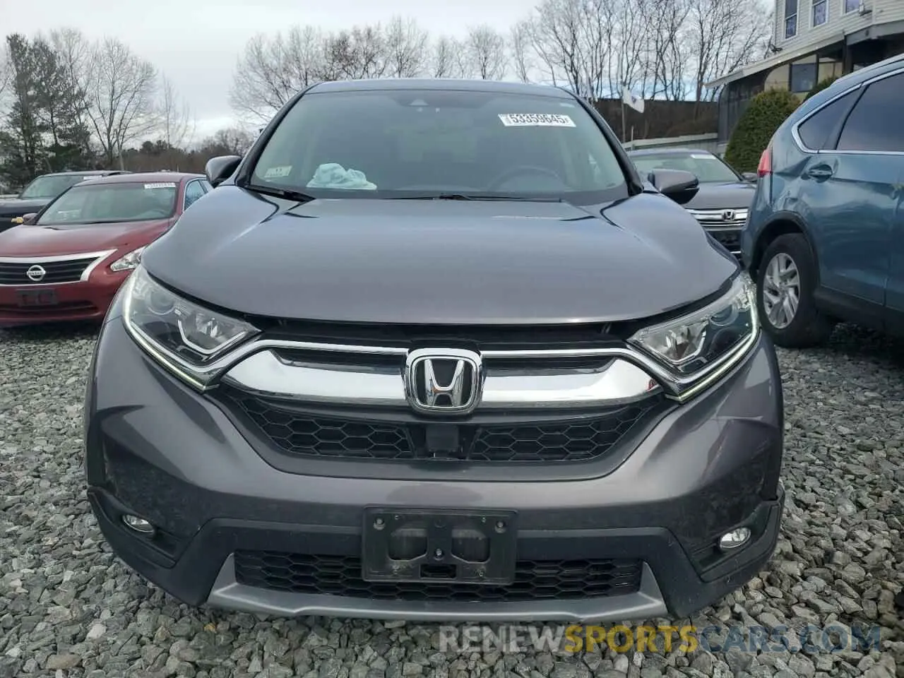 5 Photograph of a damaged car 2HKRW2H85KH665641 HONDA CRV 2019