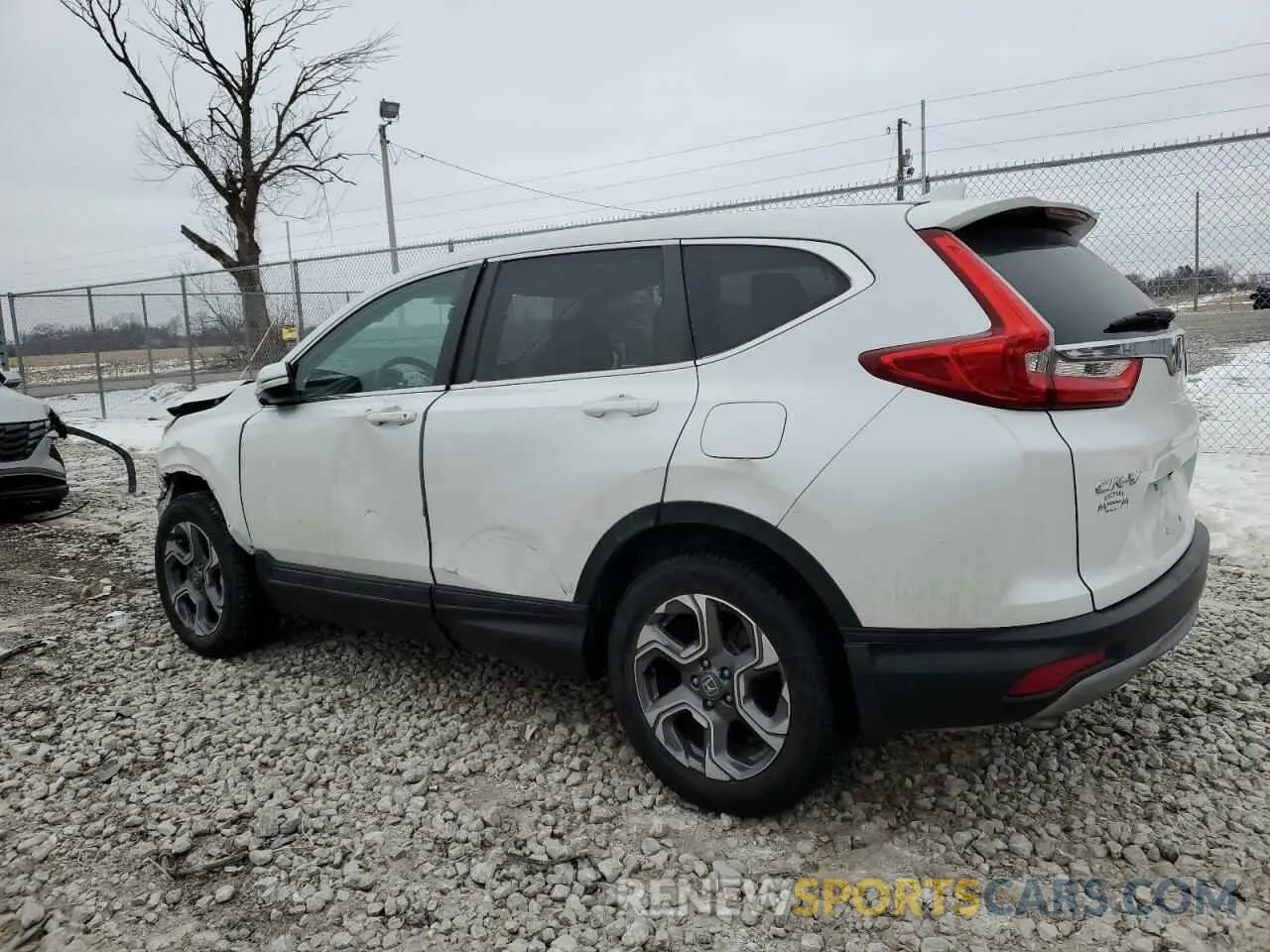 2 Photograph of a damaged car 2HKRW2H88KH654228 HONDA CRV 2019