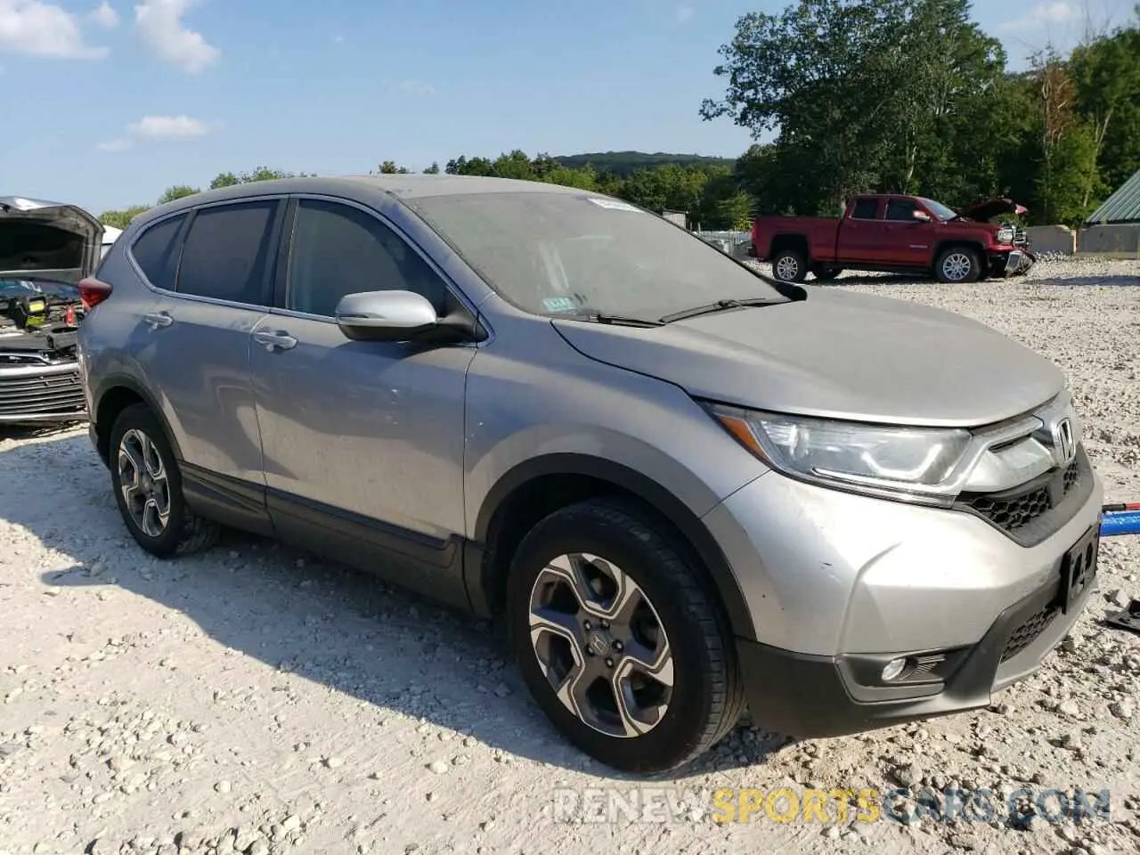 4 Photograph of a damaged car 2HKRW2H88KH668808 HONDA CRV 2019