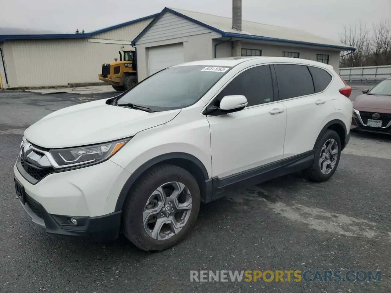 1 Photograph of a damaged car 2HKRW2H88KH672468 HONDA CRV 2019