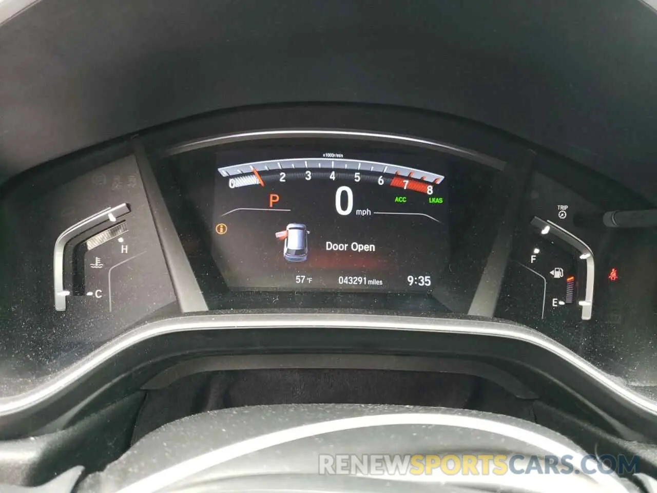 9 Фотография поврежденного автомобиля 2HKRW2H8XKH643067 HONDA CRV 2019