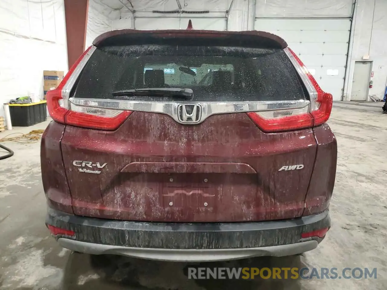 6 Photograph of a damaged car 2HKRW2H8XKH655168 HONDA CRV 2019