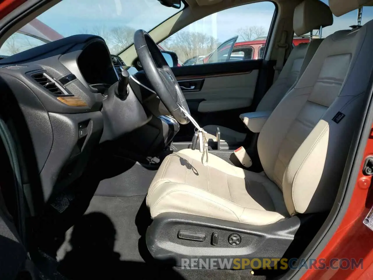 7 Фотография поврежденного автомобиля 2HKRW2H94KH606489 HONDA CRV 2019