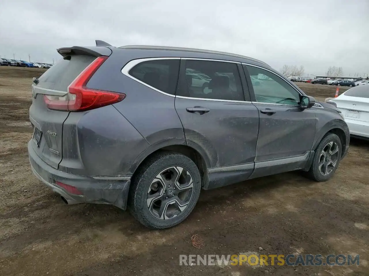 3 Photograph of a damaged car 2HKRW2H95KH149661 HONDA CRV 2019