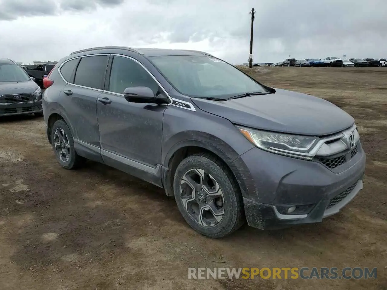 4 Photograph of a damaged car 2HKRW2H95KH149661 HONDA CRV 2019