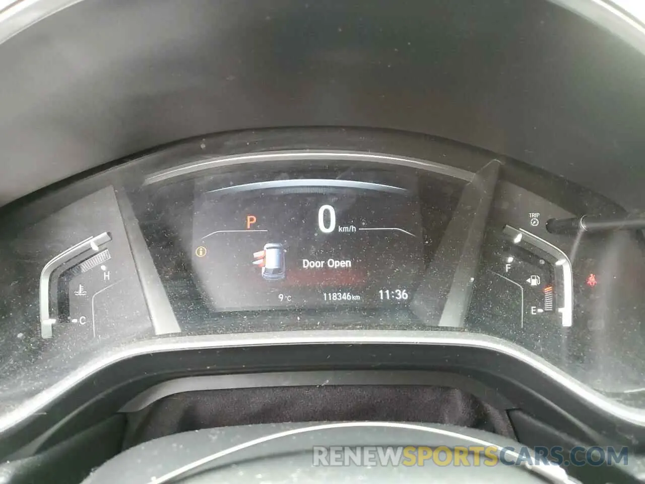 9 Photograph of a damaged car 2HKRW2H95KH149661 HONDA CRV 2019