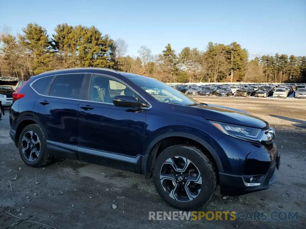 4 Фотография поврежденного автомобиля 2HKRW2H96KH605327 HONDA CRV 2019