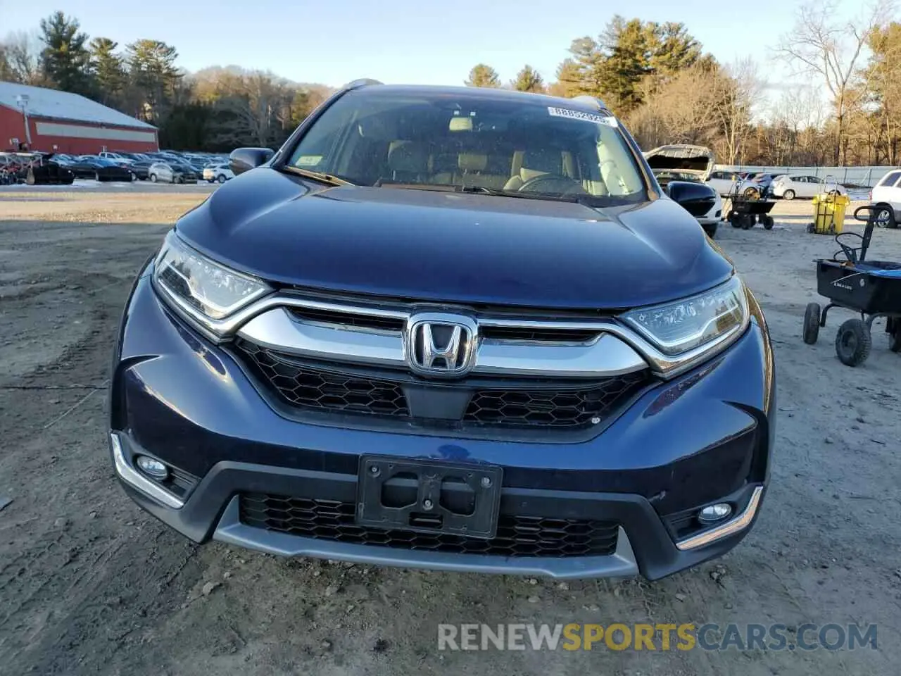 5 Фотография поврежденного автомобиля 2HKRW2H96KH605327 HONDA CRV 2019