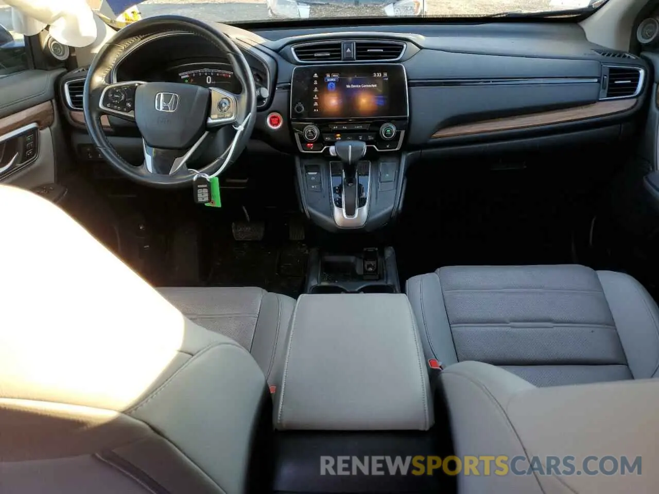8 Фотография поврежденного автомобиля 2HKRW2H96KH605327 HONDA CRV 2019