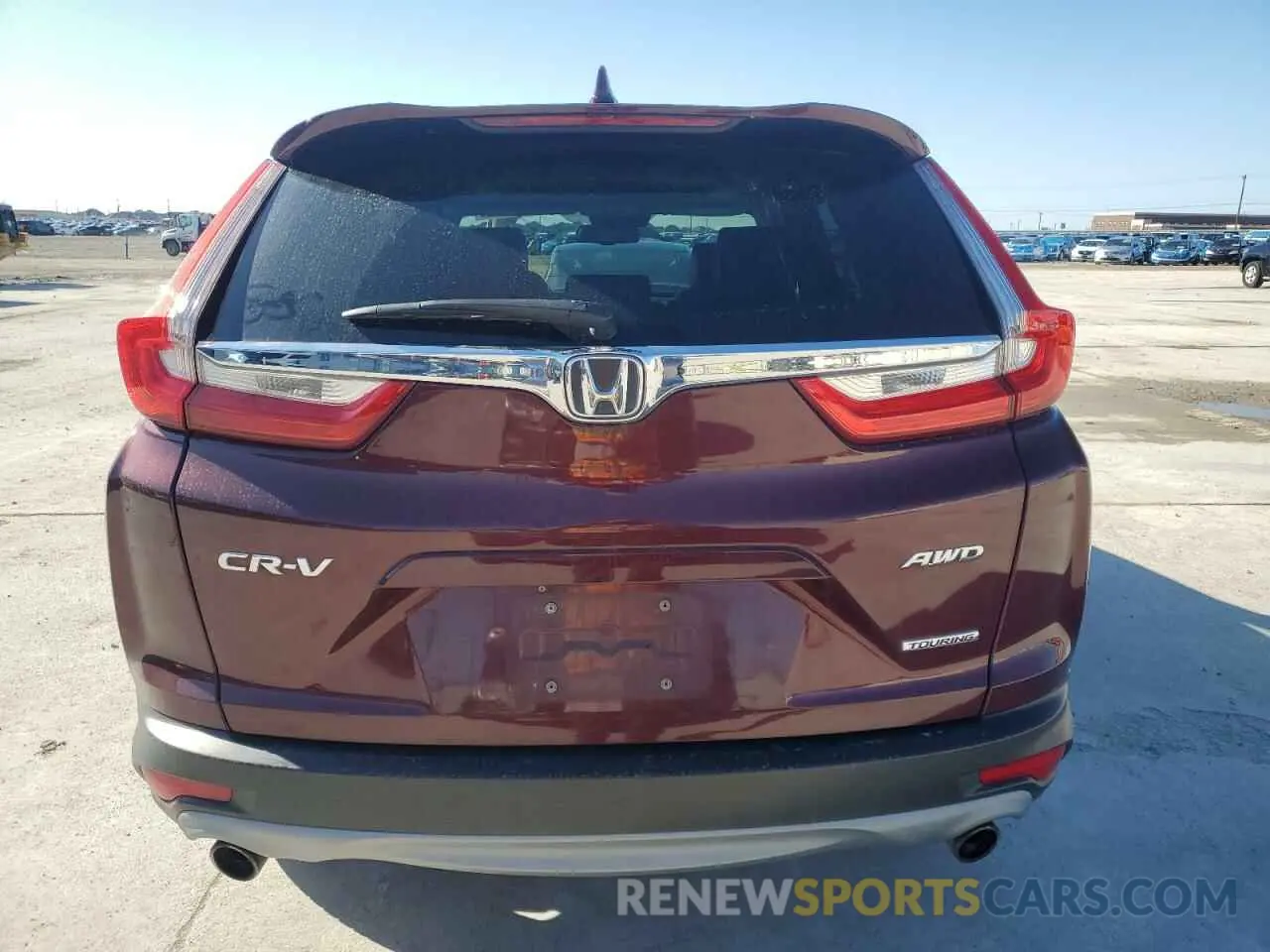 6 Photograph of a damaged car 2HKRW2H97KH600251 HONDA CRV 2019