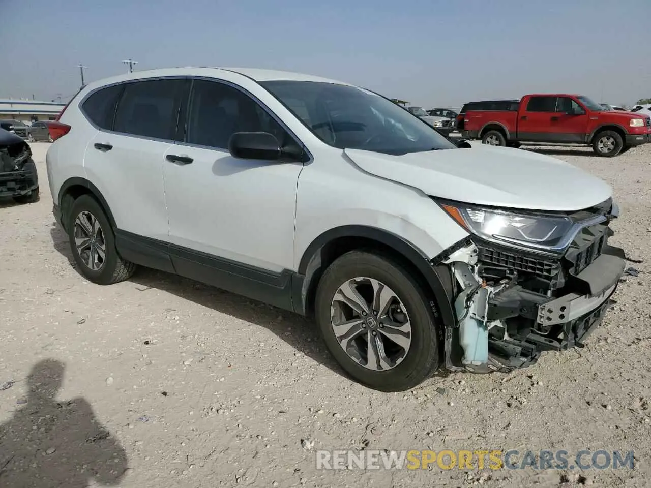 4 Photograph of a damaged car 2HKRW5H31KH422415 HONDA CRV 2019