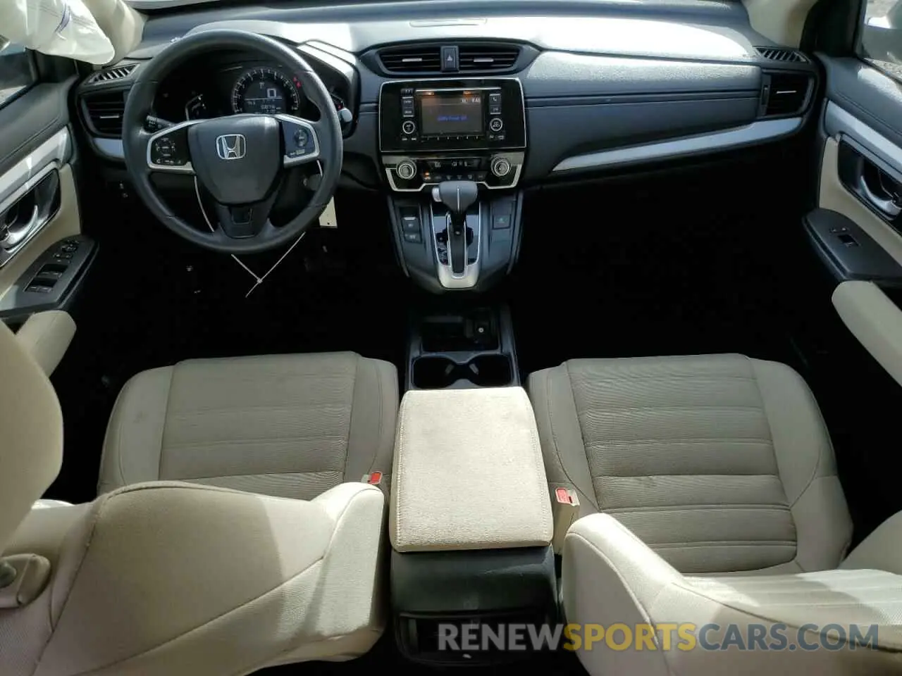 8 Photograph of a damaged car 2HKRW5H31KH422415 HONDA CRV 2019