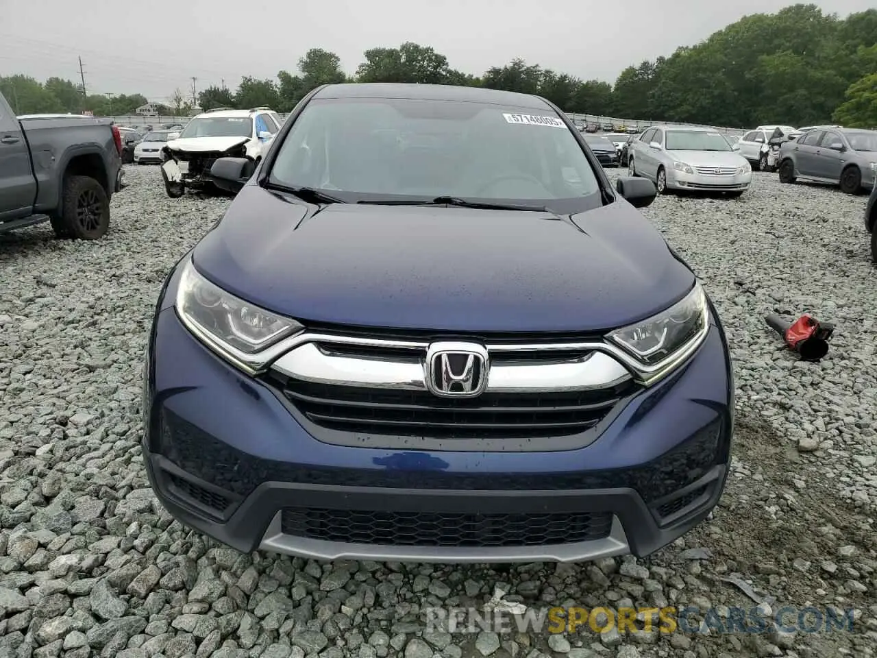 5 Photograph of a damaged car 2HKRW5H34KH400456 HONDA CRV 2019