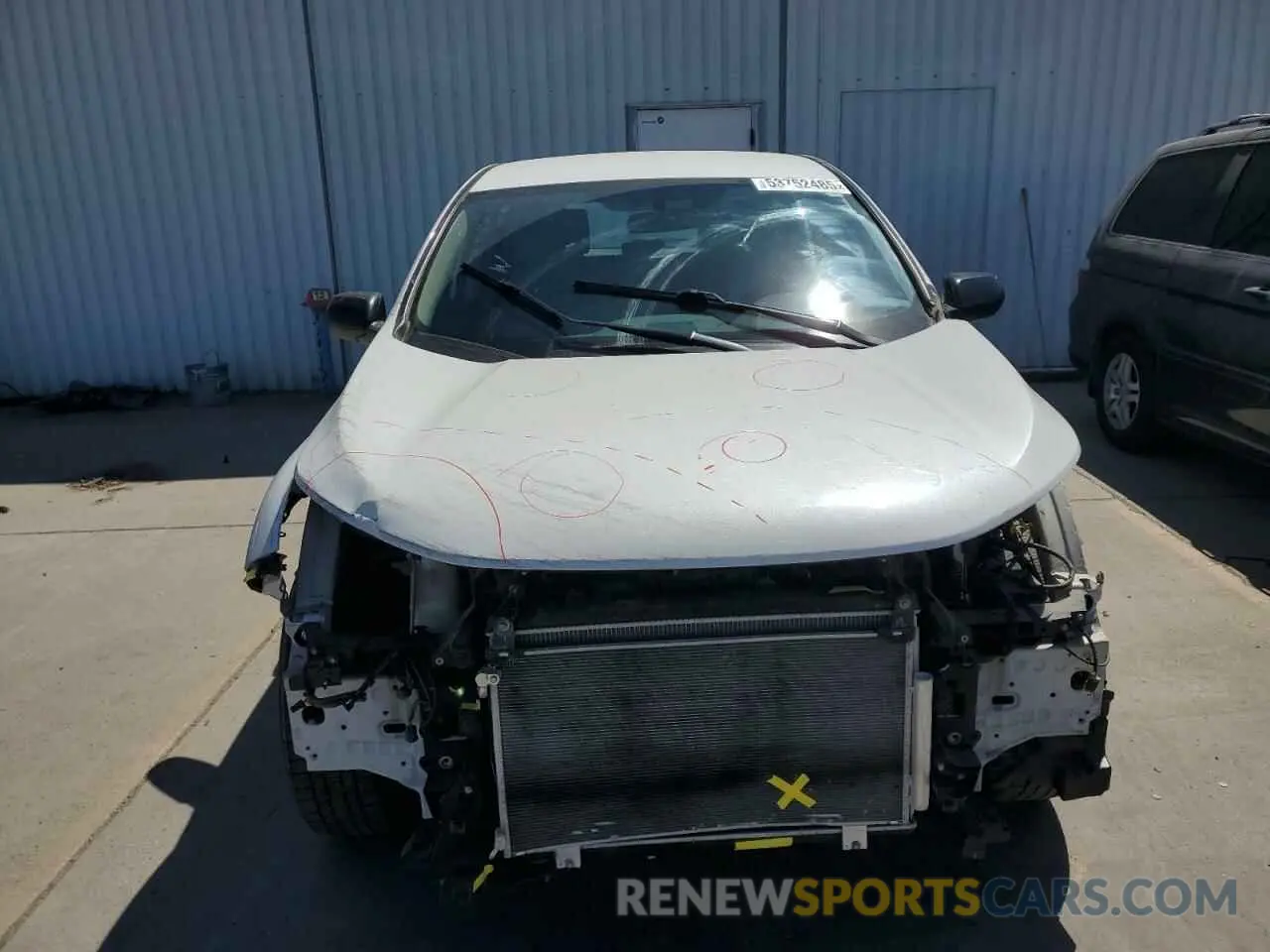 5 Photograph of a damaged car 2HKRW5H35KH420344 HONDA CRV 2019