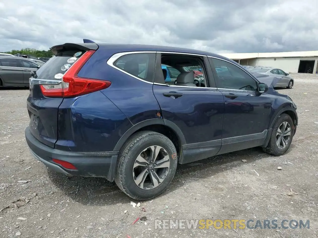 3 Photograph of a damaged car 2HKRW5H37KH404985 HONDA CRV 2019