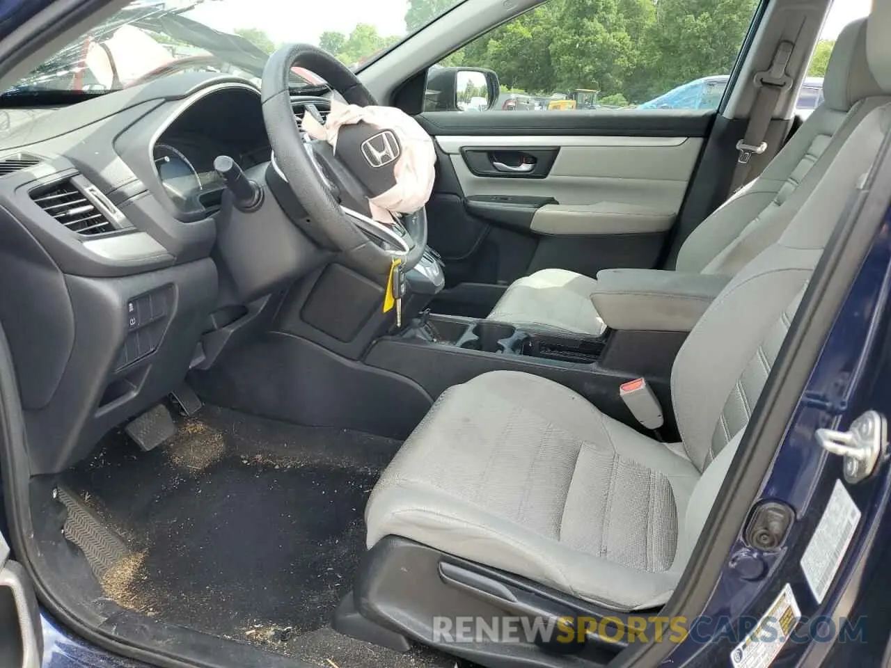 7 Photograph of a damaged car 2HKRW5H37KH404985 HONDA CRV 2019