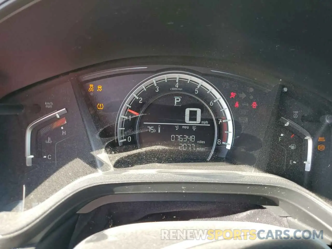 9 Фотография поврежденного автомобиля 2HKRW5H37KH405537 HONDA CRV 2019