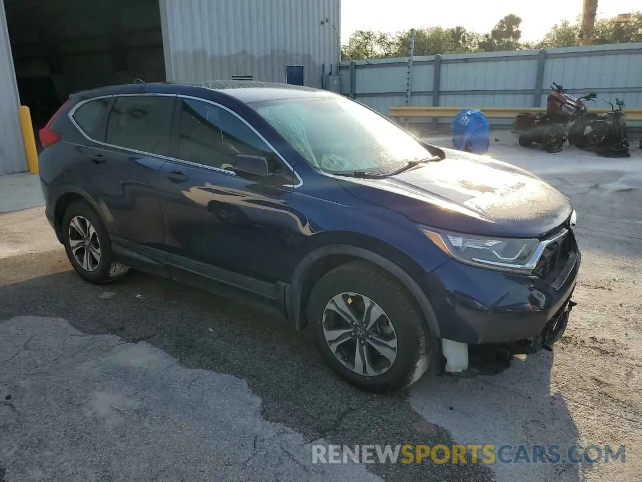 4 Фотография поврежденного автомобиля 2HKRW5H38KH412061 HONDA CRV 2019