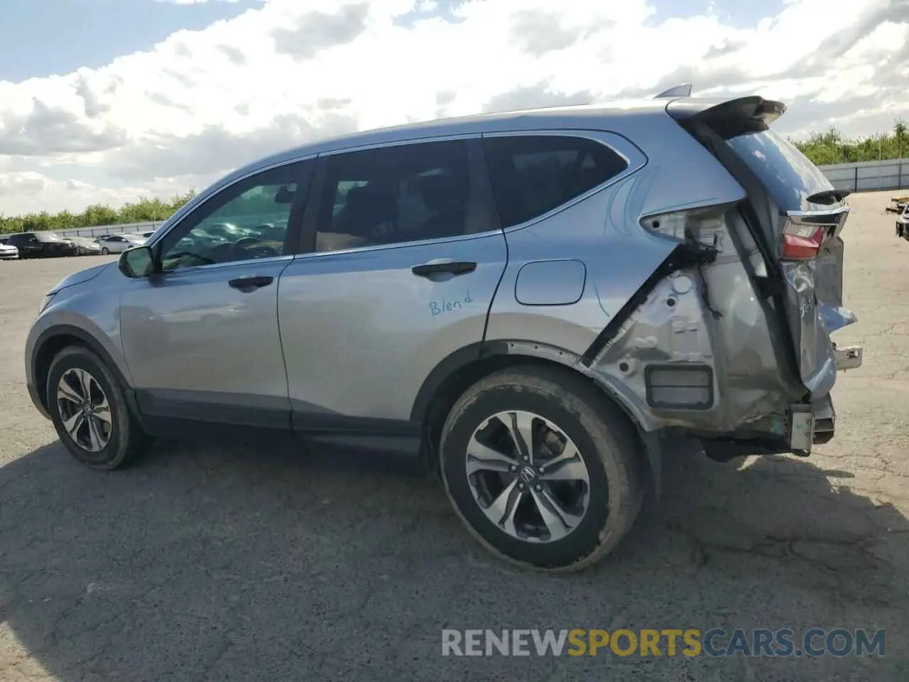 2 Фотография поврежденного автомобиля 2HKRW5H38KH412397 HONDA CRV 2019
