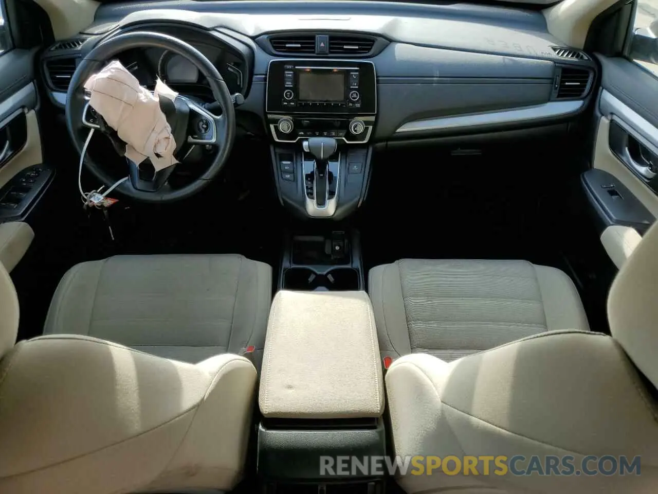 8 Photograph of a damaged car 2HKRW5H38KH422394 HONDA CRV 2019
