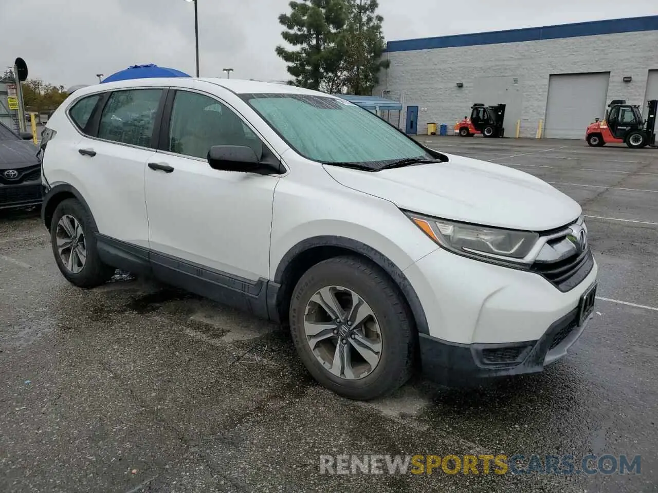 4 Photograph of a damaged car 2HKRW5H39KH407564 HONDA CRV 2019