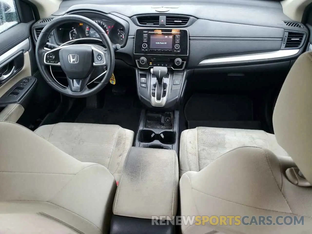 8 Photograph of a damaged car 2HKRW5H39KH407564 HONDA CRV 2019