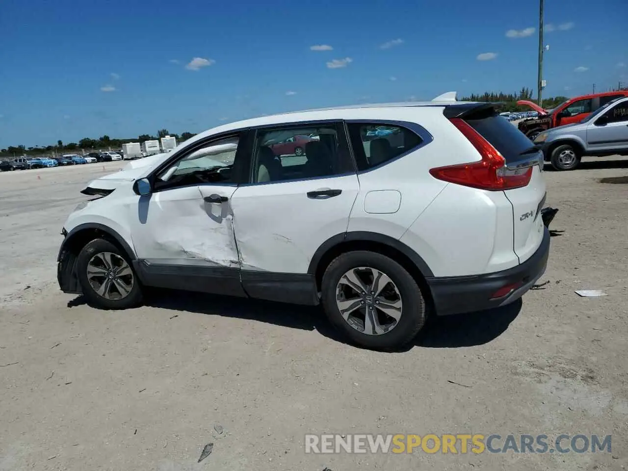 2 Photograph of a damaged car 2HKRW5H39KH416362 HONDA CRV 2019