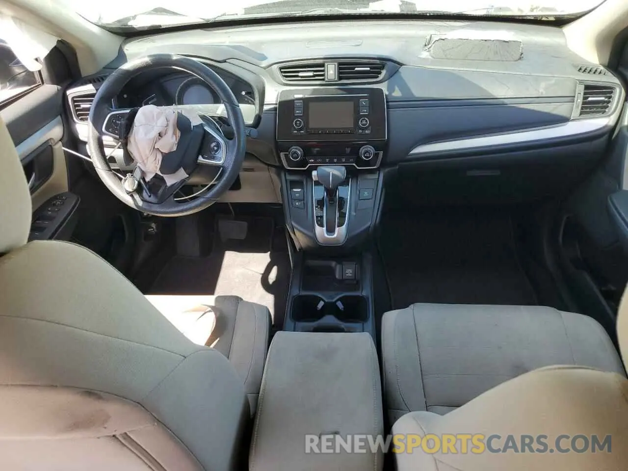 8 Photograph of a damaged car 2HKRW5H39KH416362 HONDA CRV 2019