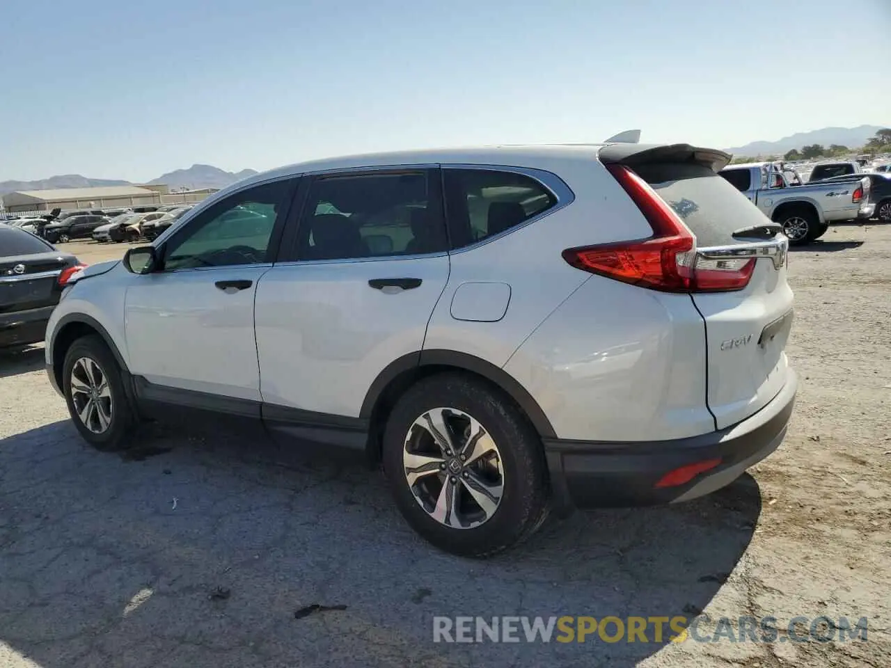 2 Photograph of a damaged car 2HKRW5H39KH419519 HONDA CRV 2019