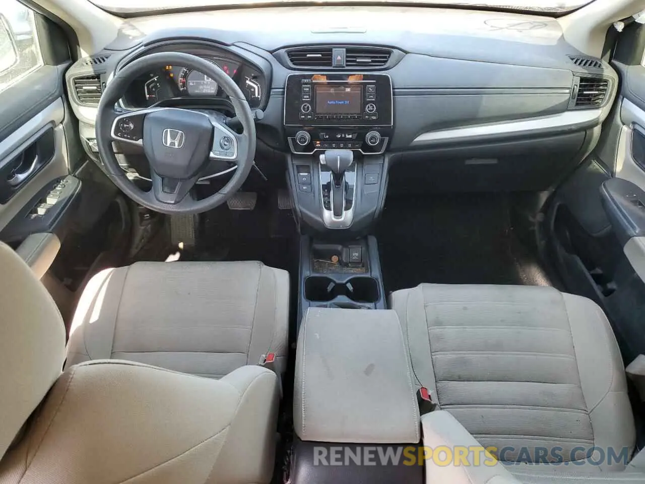 8 Photograph of a damaged car 2HKRW5H39KH419519 HONDA CRV 2019