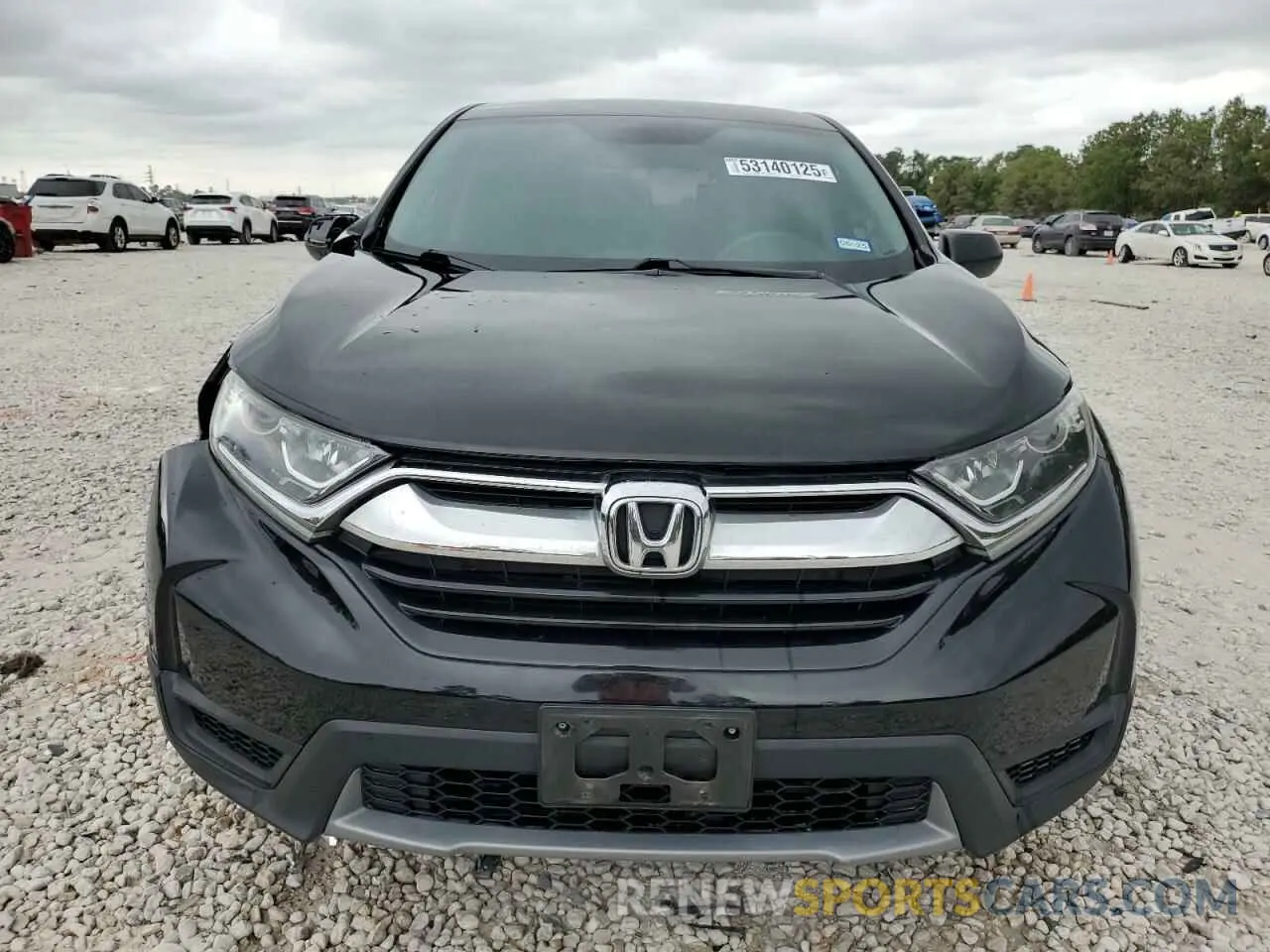 5 Photograph of a damaged car 2HKRW5H3XKH411543 HONDA CRV 2019