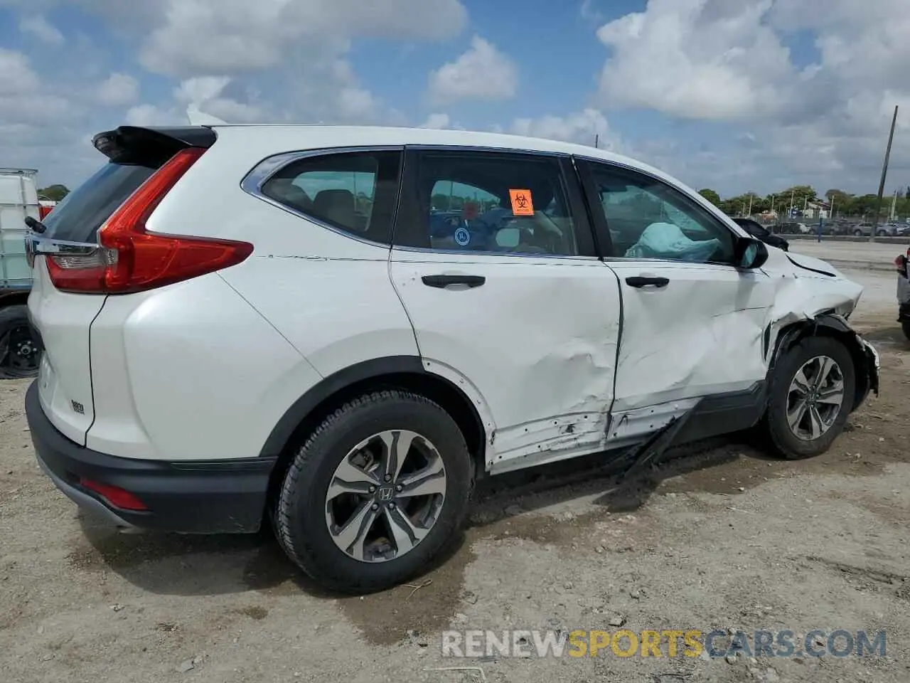3 Фотография поврежденного автомобиля 2HKRW5H3XKH411672 HONDA CRV 2019