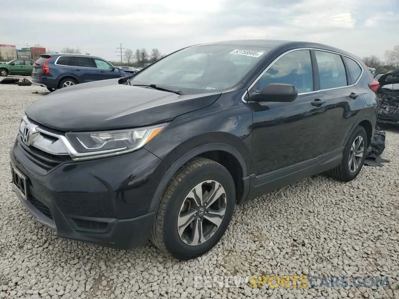 1 Фотография поврежденного автомобиля 2HKRW6H32KH224089 HONDA CRV 2019