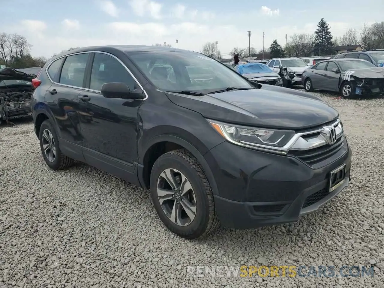 4 Фотография поврежденного автомобиля 2HKRW6H32KH224089 HONDA CRV 2019