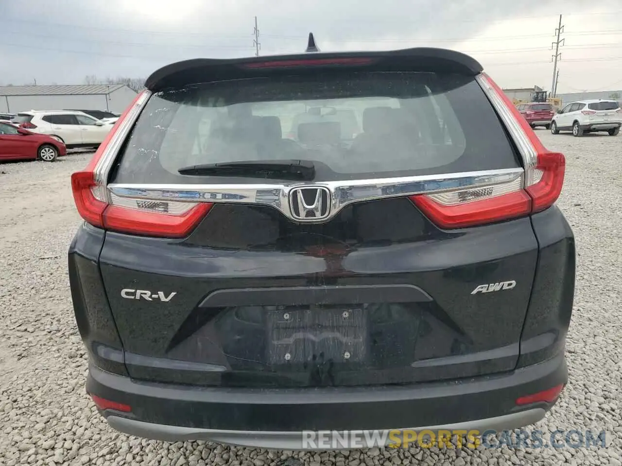 6 Фотография поврежденного автомобиля 2HKRW6H32KH224089 HONDA CRV 2019