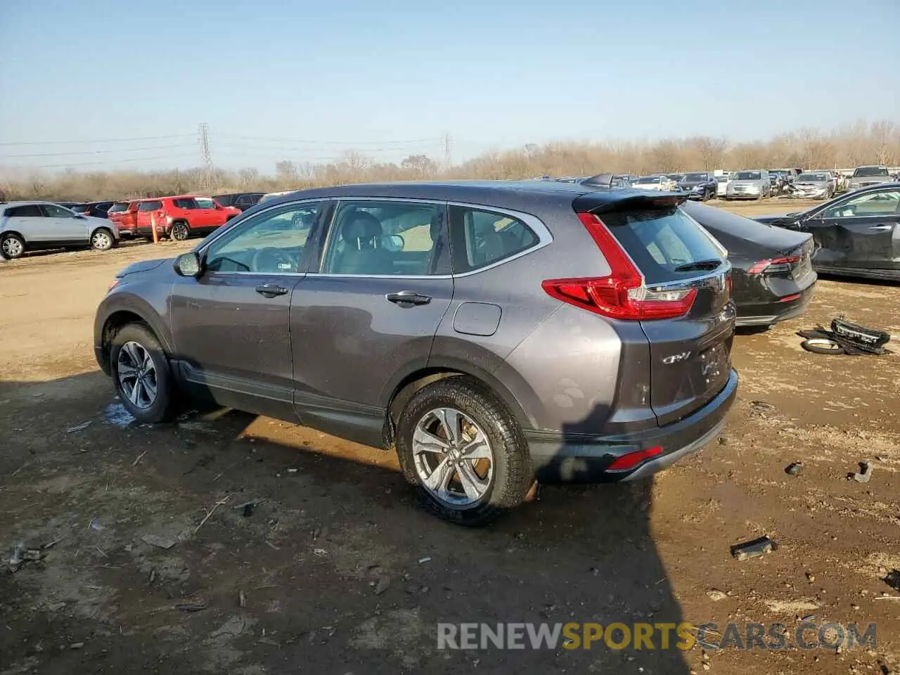 2 Фотография поврежденного автомобиля 2HKRW6H33KH202506 HONDA CRV 2019