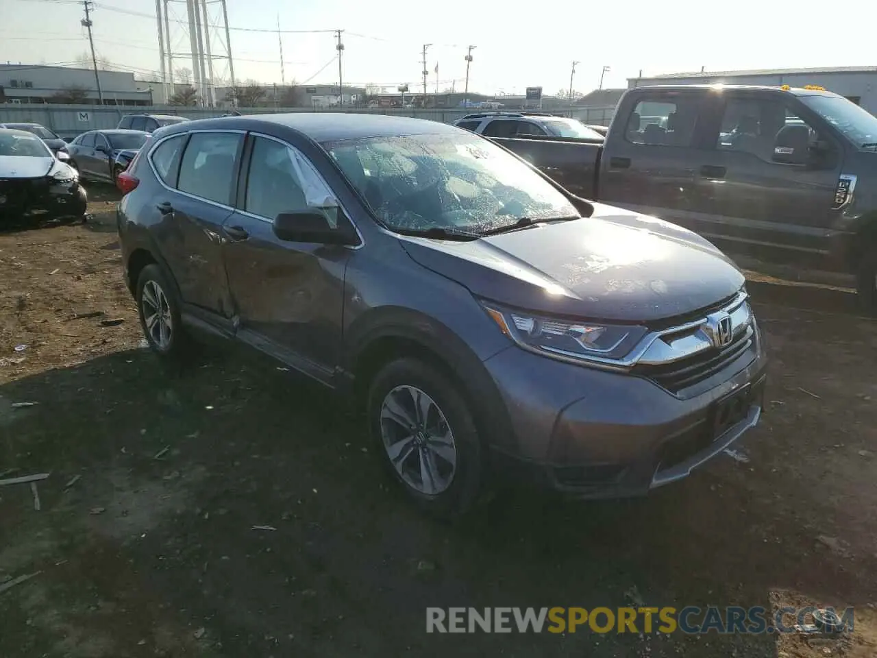 4 Фотография поврежденного автомобиля 2HKRW6H33KH202506 HONDA CRV 2019