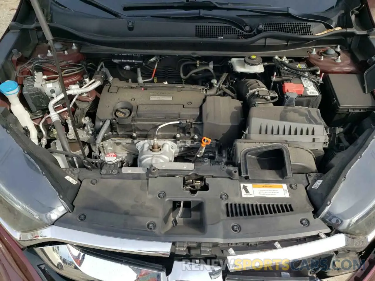 12 Photograph of a damaged car 2HKRW6H33KH210783 HONDA CRV 2019