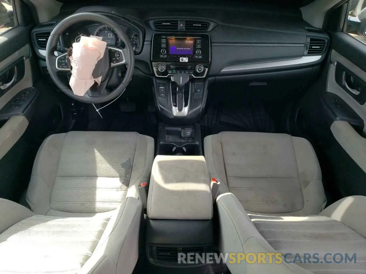 8 Photograph of a damaged car 2HKRW6H33KH210783 HONDA CRV 2019