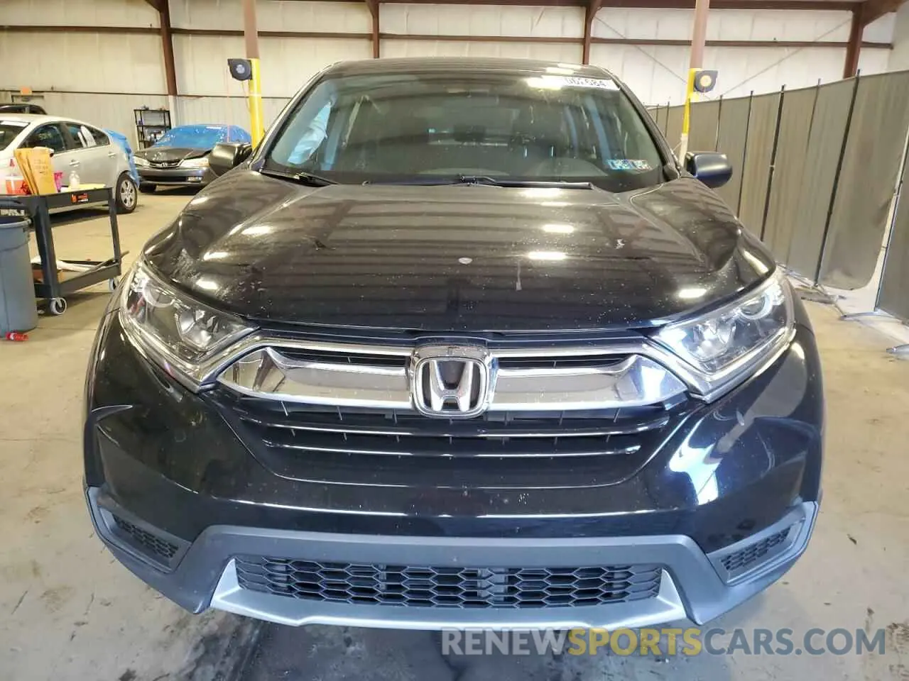 5 Photograph of a damaged car 2HKRW6H35KH227441 HONDA CRV 2019