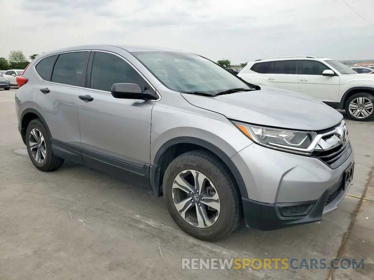 4 Photograph of a damaged car 2HKRW6H36KH203603 HONDA CRV 2019