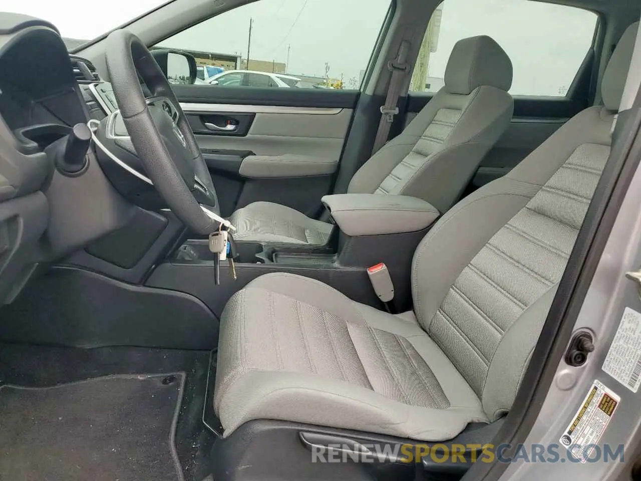 7 Photograph of a damaged car 2HKRW6H36KH203603 HONDA CRV 2019