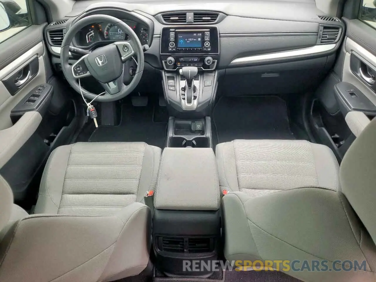 8 Photograph of a damaged car 2HKRW6H36KH203603 HONDA CRV 2019