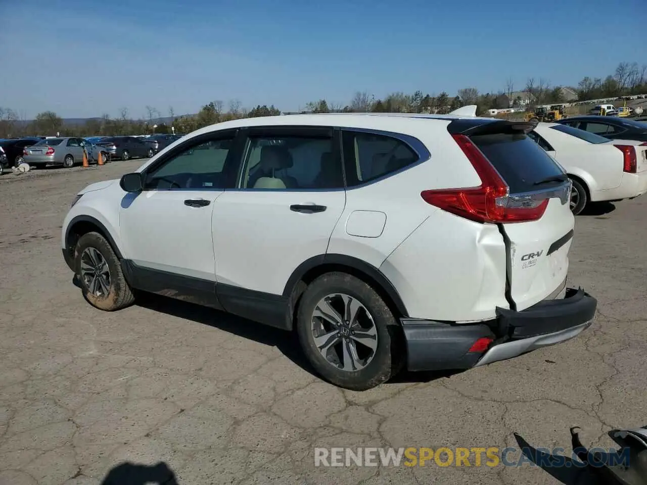 2 Photograph of a damaged car 2HKRW6H36KH218330 HONDA CRV 2019