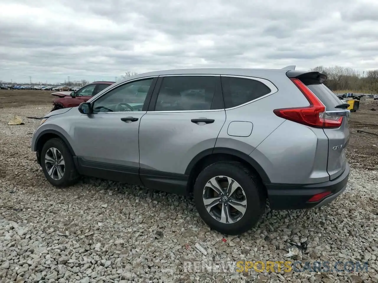 2 Фотография поврежденного автомобиля 2HKRW6H37KH201083 HONDA CRV 2019