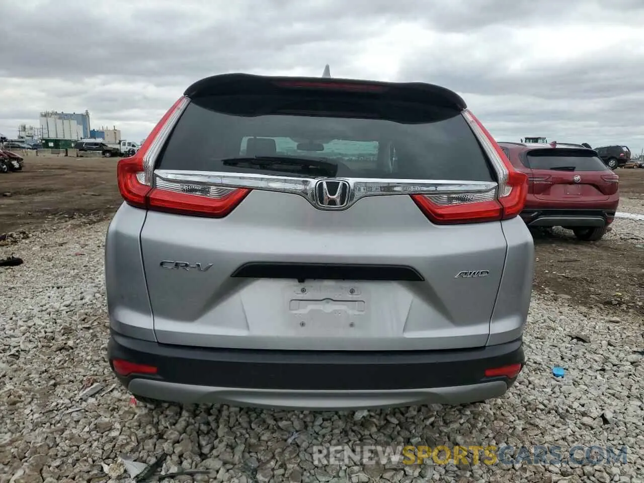 6 Фотография поврежденного автомобиля 2HKRW6H37KH201083 HONDA CRV 2019