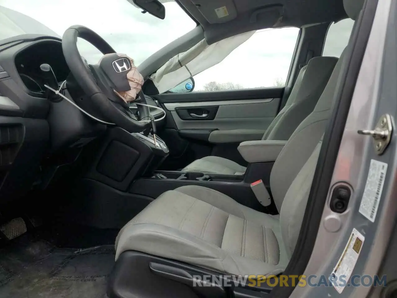7 Фотография поврежденного автомобиля 2HKRW6H37KH201083 HONDA CRV 2019